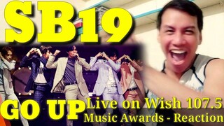 SB19 Go Up Live on Wish 107.5 Music Awards Reaction