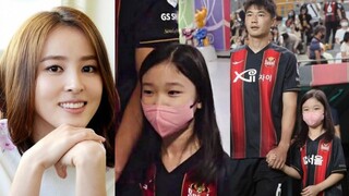 Han Hye Jin Proudly Shows her 7 Year Old Daughter with Footballer Husband Ki Sung Yueng