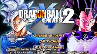 NEW Dragon Ball Xenoverse 2 PPSSPP ISO DBZ TTT MOD With Permanent Menu!