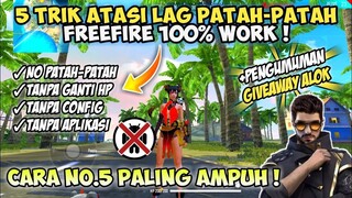 CARA MENGATASI LAG DAN PATAH PATAH DI GAME FREE FIRE - RESOLUSI ULTRA !