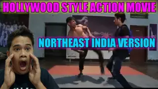 BEST FIGHT SCENE | NORTHEAST INDIAN MOVIE | BODO FILM | FILIPINO REACTION