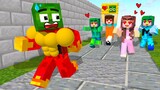 Monster School : Zombie x Squid Game HAVING A CRAZY FAN GIRL - Minecraft Animation