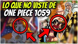 LO QUE NO VISTE DEL... ONE PIECE 1059