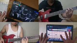 GAWING LANGIT ANG MUNDO /GUITAR COVER /REAL DRUM COVER /BASS APP