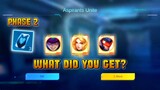 PHASE 2 ASPIRANTS UNITE EVENT USING FREE PASS! WHICH FREE EPIC SKIN DID YOU GET? - MLBB