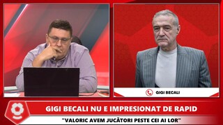 “ASTA E ECHIPA, SUMUDICA! SA TE VAD, GENIULE!” Gigi Becali, REACTIE SPUMOASA FCSB - Rapid