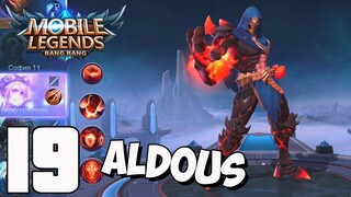 Mobile Legends - Gameplay part 19 - Classic Aldous (iOS, Android)