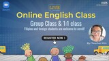 Learn Online English with me! Please contact me. Email: kimberlypuertollano@gmail.com