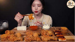 Ăn sập thế giới 17 Potato Fried Chicken#amthuc