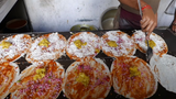Món ăn đường phố Ấn Độ - Bánh pho mát - nước sốt bơ | Street Food