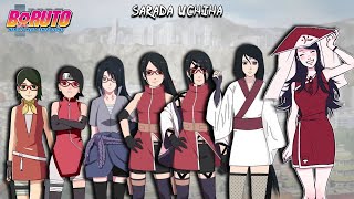 Evolution Of Sarada Uchiha Over The Years 