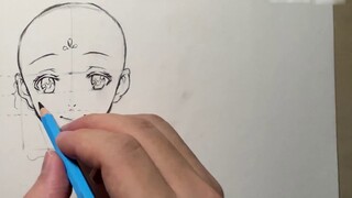 [Lukisan tangan] Tidak perlu khawatir menggambar wajah bengkok lagi, Anda bisa belajar barang kering