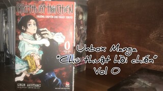 Unbox Manga “Chú thuật hồi chiến” Vol 0