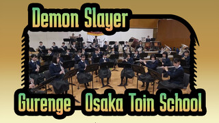 Demon Slayer|Gurenge-Demon Slayer Theme Song-Osaka Toin High School Brass Band_B