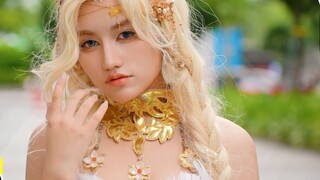 [TOPcoser] 17 Eternal Blonde Canaan ~ Penampilan dan sosok tak terkalahkan Miss coser terungkap sepe