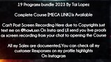 19 Programs bundle 2023 By Tai Lopez course download