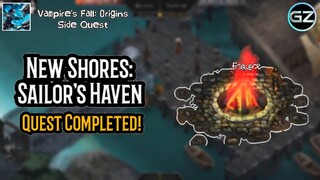 Vampire's Fall: Origins - New Shores: SAILOR'S HAVEN - Quest Completed