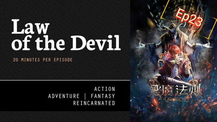 Law Of Devils Ep 23 |Sub Indo |Donghua Keren