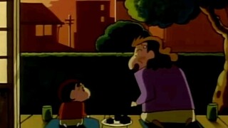 "Crayon Shin-chan" Người dì hàng xóm trò chuyện và tán gẫu với Shin-chan