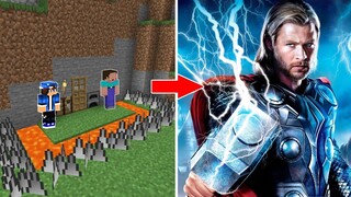 THỬ THÁCH TRỞ THÀNH THOR THẦN SẤM ĐI TIÊU DIỆT RỒNG ENDER SẼ NTN ** TRONG MINECRAFT PE !?