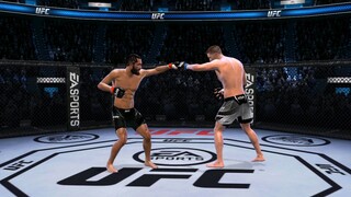 gameplay UFC man to man seru abisss!!!!