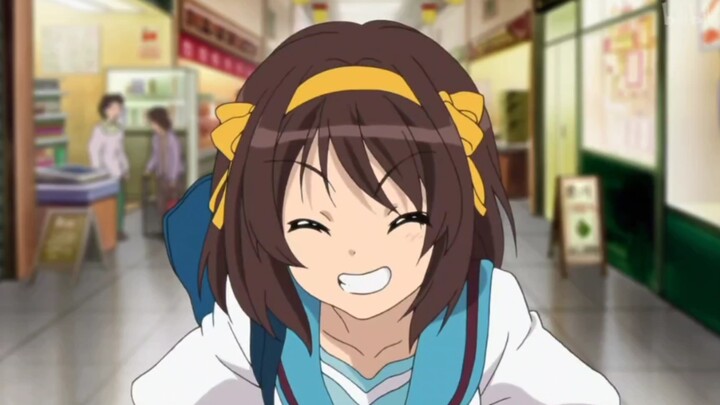 Aku akan selalu mencintai Haruhi Suzumiya!