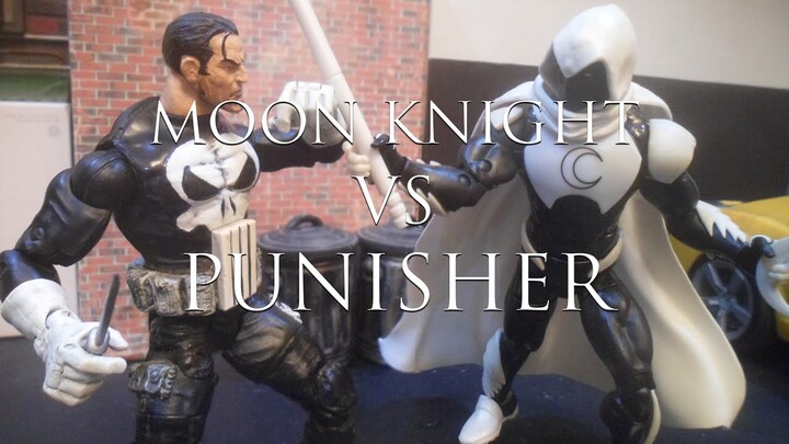 Punisher vs Moon Knight (STOP MOTION)