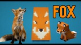 Banner design ideas: How to make a FOX banner in Minecraft!