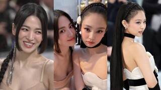 Met Gala 2023: Song Hye Kyo & BLACKPINK's Jennie Pose Together + HD Stunning Photos and Videos