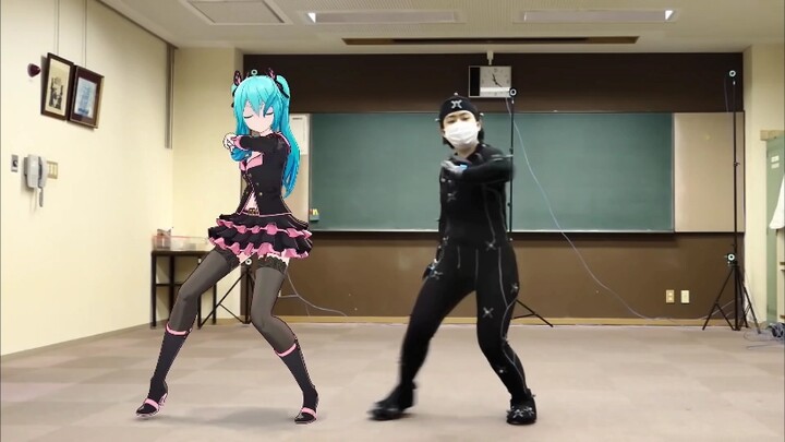 【Hatsune Miku】Ch4nge 【MMD Motion Capture】 【Pembalikan Cermin】