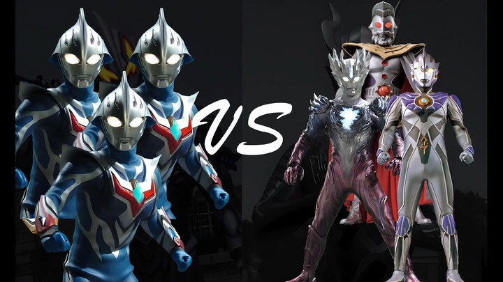 (Oz-type Battle) Three Lone Blue Final Arrow Machine Guns VS Mysterious Three Oz