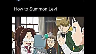 How to Summon Levi⭐ | Anime Shorts 🔥 | Attack on Titan Junior 👀