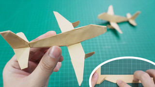 [DIY] Paper Folding Tutorial: Airbus A320 Airplane