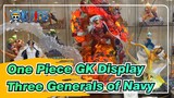[One Piece GK Diaplay] Three Generals of Navy