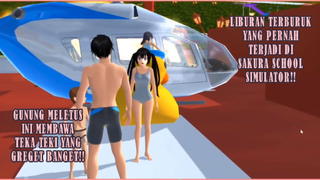 HAH!! INI LIBURAN YANG PALING TERBURUK YANG TERJADI DI SAKURA SCHOOL SIMULATOR!!