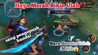 baru juga season udah mitik⁉️ - sang pengepush handal