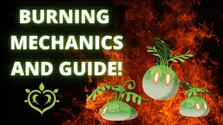 Dendro Reaction:  BURNING mechanics and guide