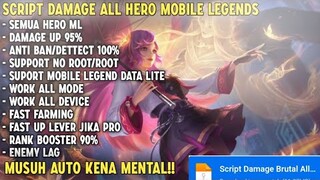 Script Damage Mobile Legends + Attack Speed No Password Patch Terbaru | Mobile Legends