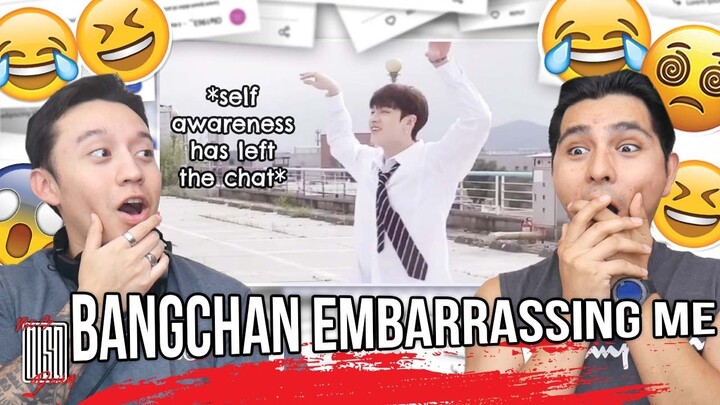 Bangchan embarrassing me | REACTION