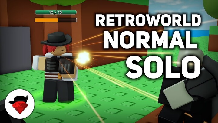 Beating Retroworld Normal Solo | Universal Guardians [ROBLOX]