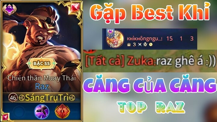 Top Raz Gặp Best Khỉ Và Flo Team Mình 1-9 Nỗi Khổ Rank Đơn - Raz - Liên Quân Mobile