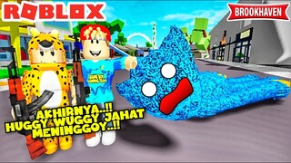 AKHIRNYA BANG BOY DAN UBA MENGALAHKAN HUGGY WUGGY - BROOKHAVEN ROBLOX INDONESIA