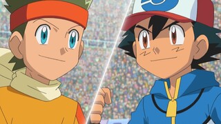 Unova League Higaki Conference รอบก่อนรองชนะเลิศ Ash vs. Kotetsu