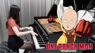 One Punch Man OP1「THE HERO!! ～怒れる拳に火をつけろ～」Ru's Piano