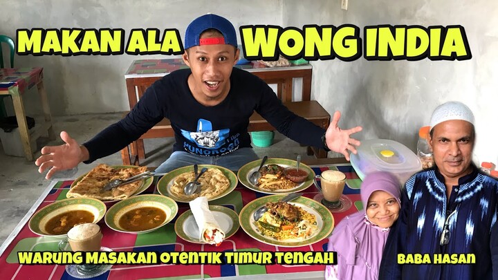 MUKBANG MAKANAN UNCLE MUTHU | WARUNG KHAS TIMUR TENGAH
