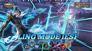 IZIN TAMPIL LING MODE IESF - SIDE TO SIDE || GAMEPLAY LING - MLBB