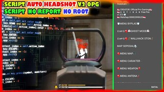 Script Auto Headshot V1.56.7 Anti Baned Gameguardian no root No Force Close