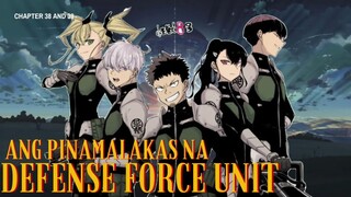 Kaiju no. 8 chapter 38 and 39. Ang pinakamalakas na defense force unit ng japan.