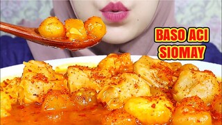 ASMR BAKSO ACI SIOMAY KUAH PEDAS | ASMR INDONESIA