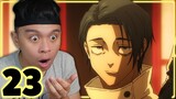 MY MC IS BACK!! | Jujutsu Kaisen Season 2 Episode 23 Reaction